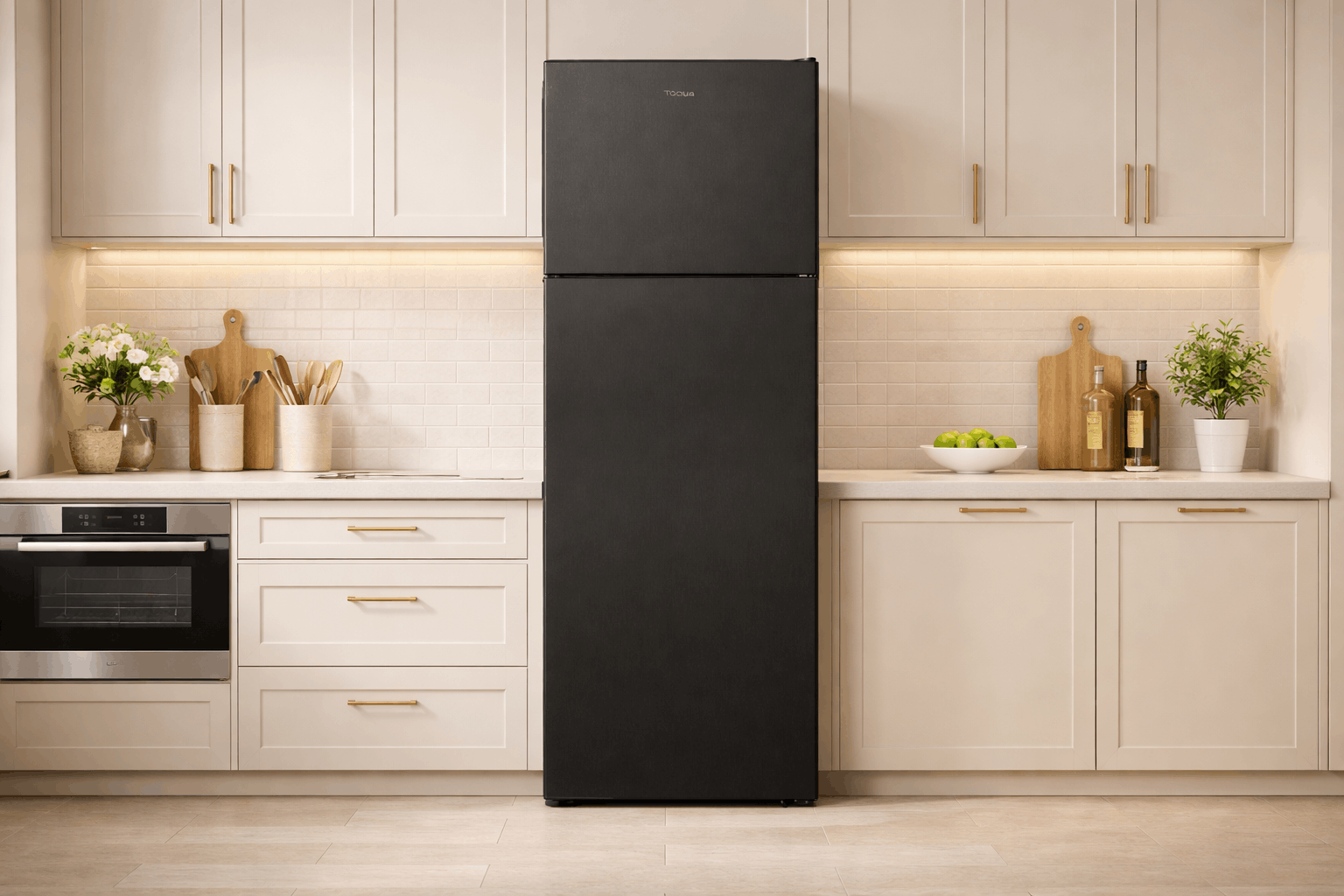 REFRIGERATEUR 2 PORTES LESS FROST 439L DARK SILVER 70CM FOCUS